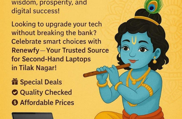 Looking for a Second-Hand Laptop in Delhi NCR? Renewfy Has You Covered