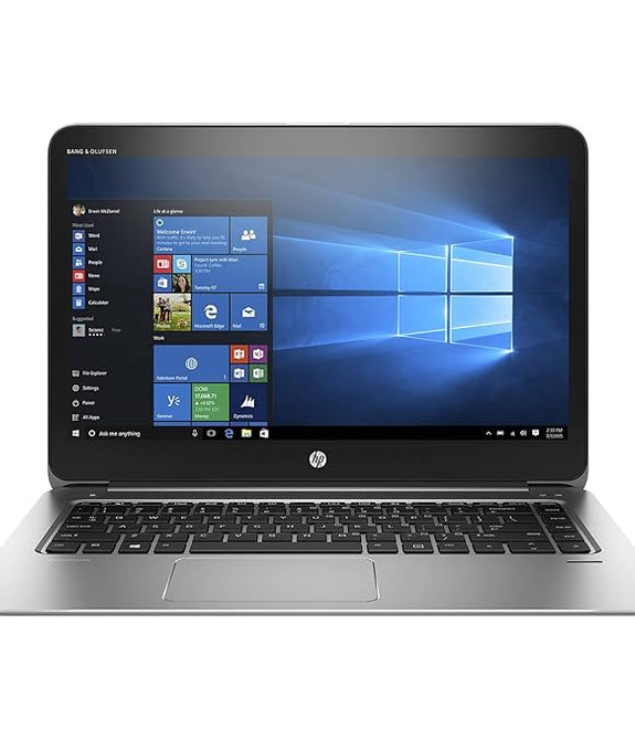 (Refurbished) HP EliteBook Folio 1040 G3 - Intel Core i5-6300U - 8GB DDR4 Memory, 256GB SSD - 14" QHD Touchscreen - 802.11AC - Bluetooth - Webcam - USB-C - HDMI - Windows 10 Pro