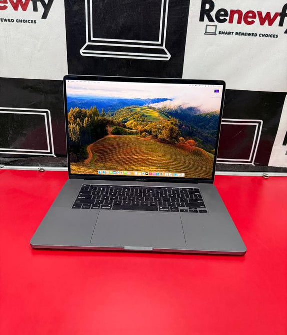 Apple MacBook Pro (2141) Intel Core i7 9th Gen (2019) - (16 GB/512 GB SSD/Mac OS SONOMA/4 GB Graphics) MVVJ2HN/A  (16 inch, Space Grey, 2 kg) (refurbished, second hand, renewed, preowned, open box )